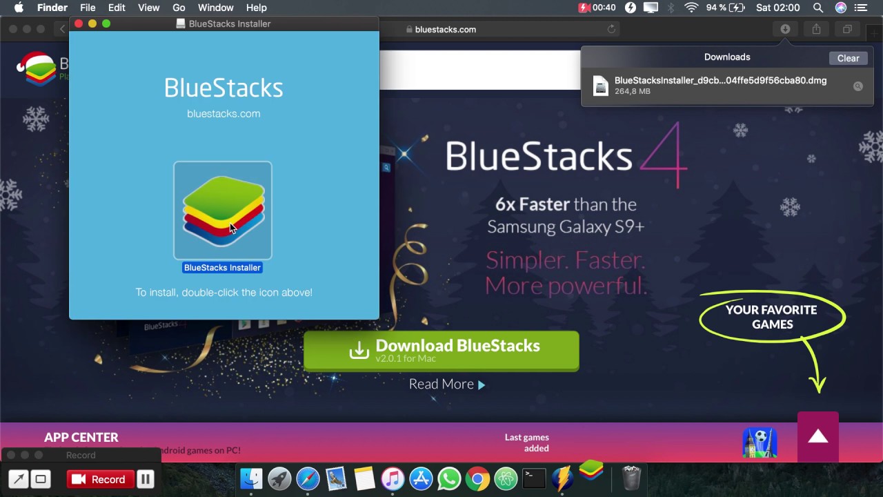 install bluestacks android emulator on your mac os x